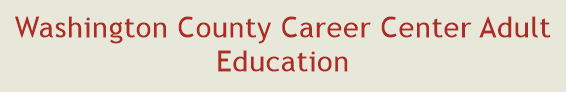 Washington County Career Center Adult Education